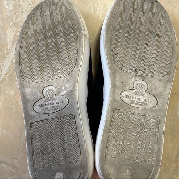 Bing Xu unisex velvet sneakers - Picture 6 of 11